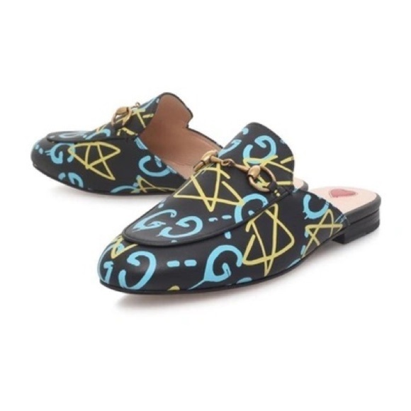 Gucci Ghost Princetown Loafers - Picture 2 of 9